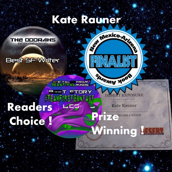 Awards to Kate Rauner scifi author